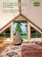 Outdoor Camping Inflatable Tent for Family Travel - Image 3