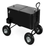Wagon Beach Cart Rolling Patio Cooler Heavy Duty Metal Cart Ice Food Custom Aluminum Foil Carton Packing Insulated Tray - Image 2